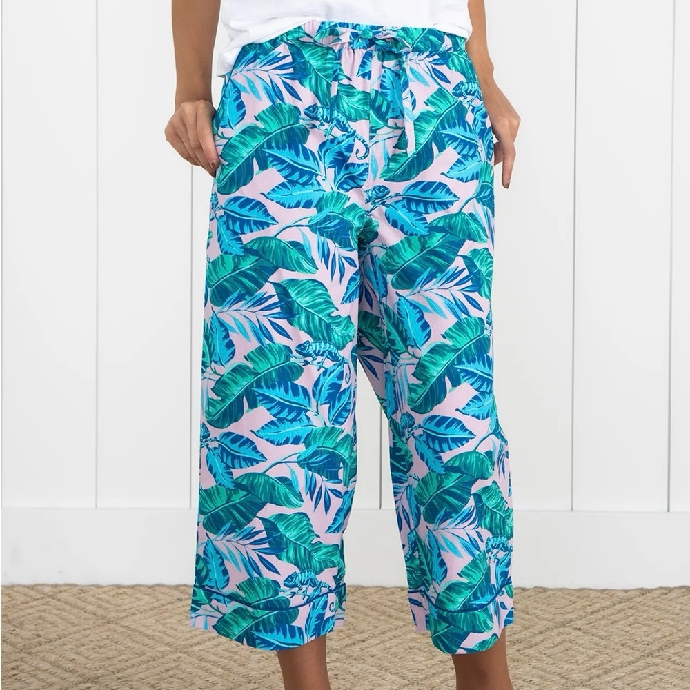 Printfresh Karma Chameleon Cropped Pajama Pants